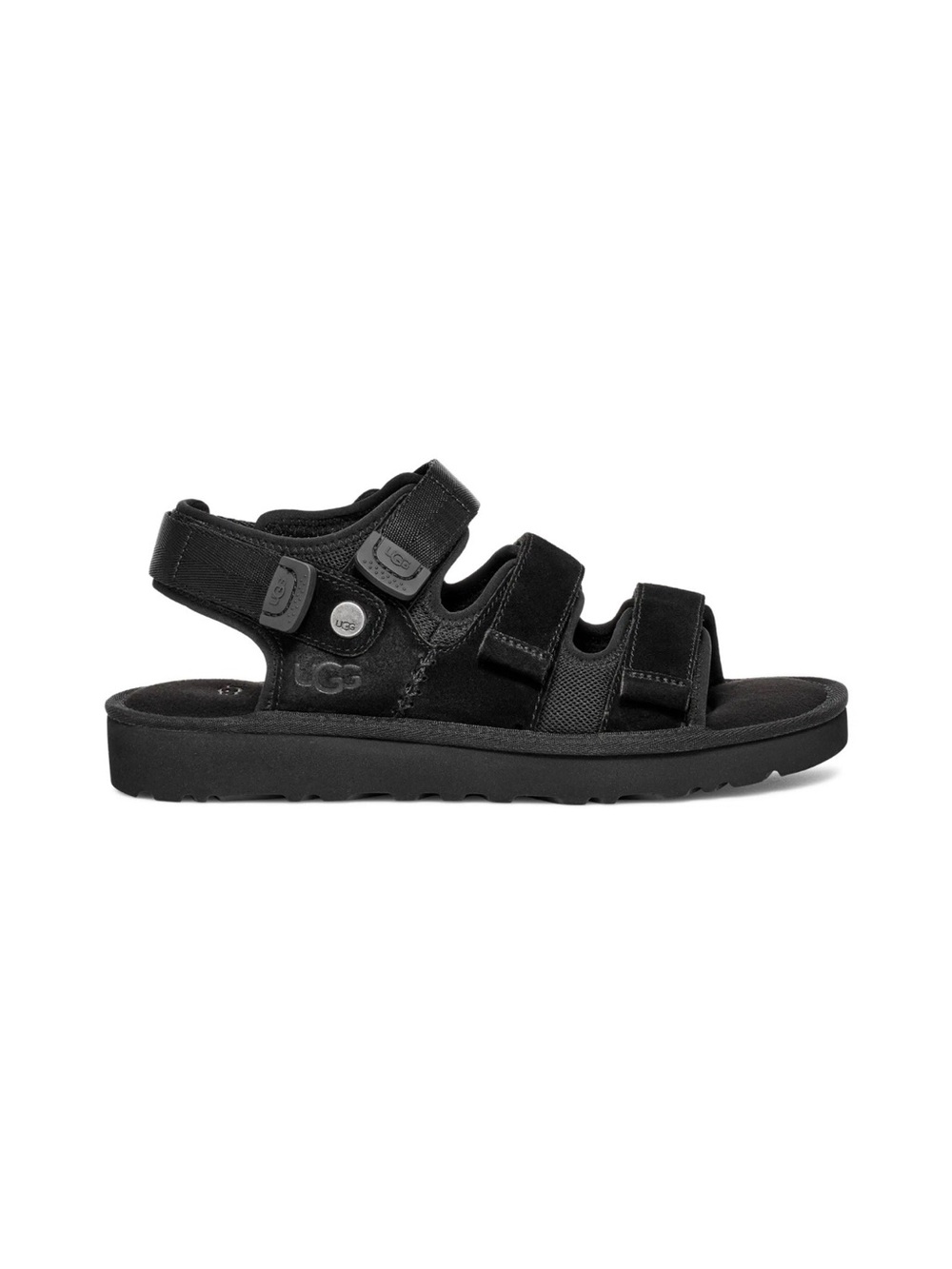 UGG Goldencoast Multistrap Sandals Men’s 12 Black New